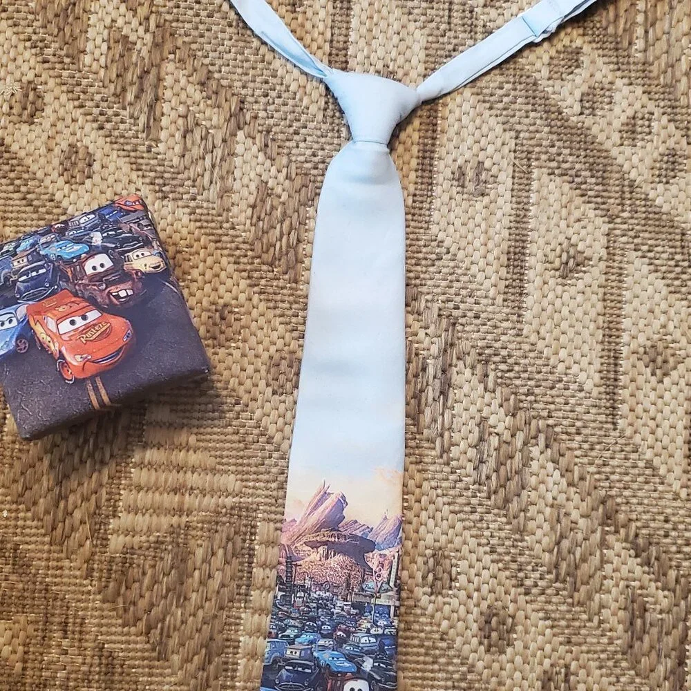 Boys Disney tie Cars 4-7